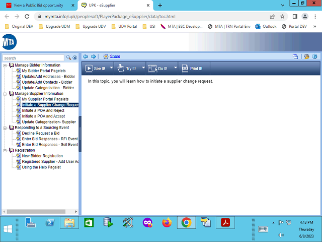 Screen image of this step