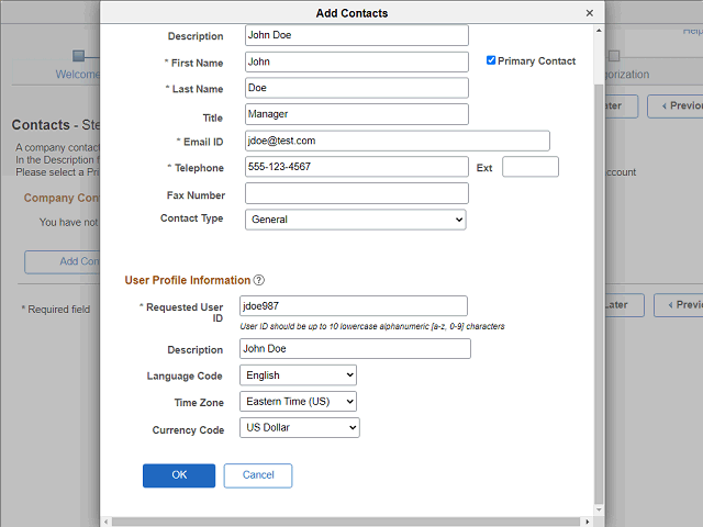 Screen image of this step